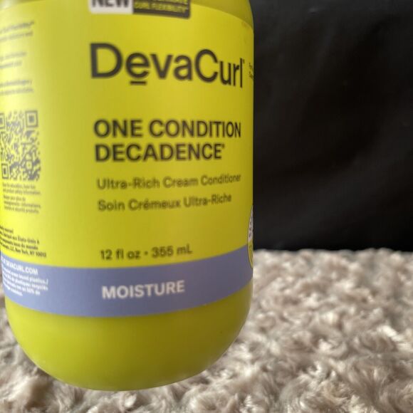 DevaCurl One Condition Decadence Ultra-Rich Cream Conditioner Moisture 12 Ounce - Picture 2 of 6